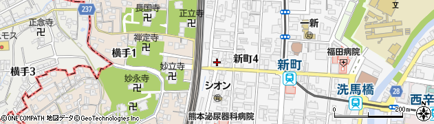 山川寝具店周辺の地図