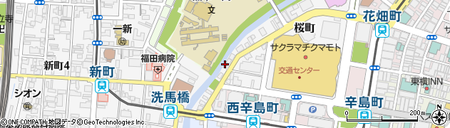白石内科医院周辺の地図
