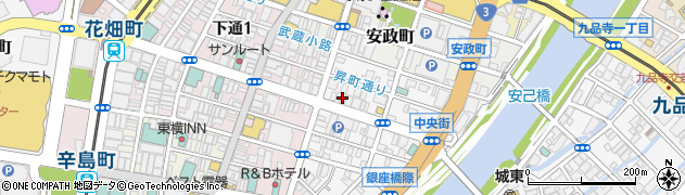 熊本タクシー株式会社　クマタクケアセンター周辺の地図