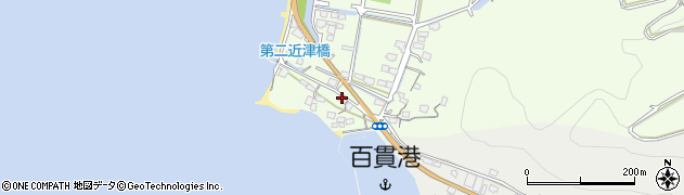 熊本県熊本市西区松尾町近津23周辺の地図