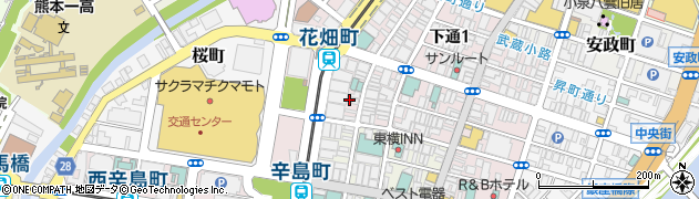 三和パーキング花畑周辺の地図