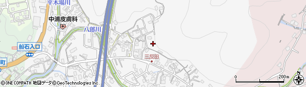 長崎県長崎市中里町周辺の地図