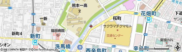 九州タクシー無線協会周辺の地図