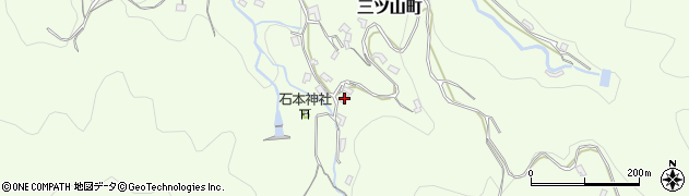 長崎県長崎市三ツ山町1423周辺の地図