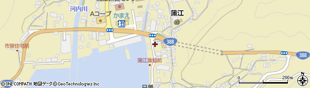 大分県佐伯市蒲江大字蒲江浦3408周辺の地図