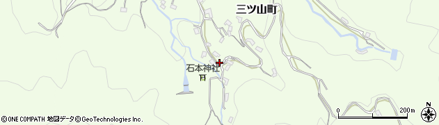 長崎県長崎市三ツ山町1634周辺の地図