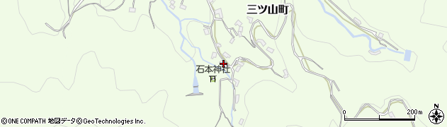 長崎県長崎市三ツ山町1633周辺の地図