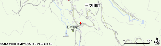 長崎県長崎市三ツ山町1603周辺の地図
