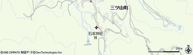 長崎県長崎市三ツ山町1625周辺の地図