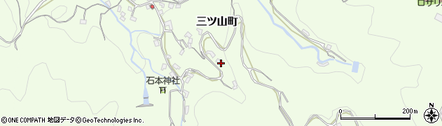 長崎県長崎市三ツ山町1475周辺の地図