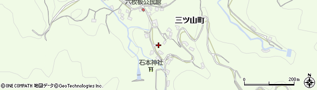 長崎県長崎市三ツ山町1610周辺の地図