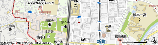 正妙寺周辺の地図