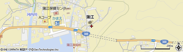 大分県佐伯市蒲江大字蒲江浦3429周辺の地図
