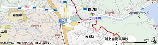 扶桑産業株式会社　長崎営業所周辺の地図