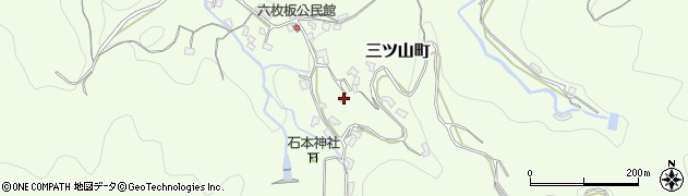 長崎県長崎市三ツ山町1596周辺の地図