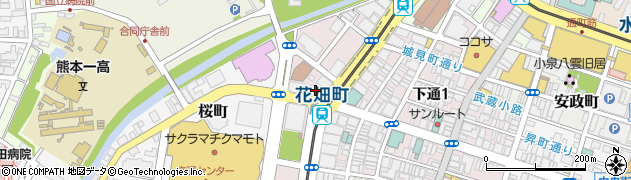 太陽生命保険株式会社　熊本支社周辺の地図
