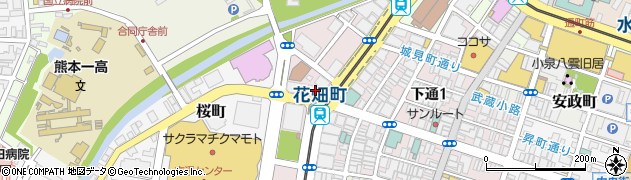 太陽生命保険株式会社　熊本ビル管理室周辺の地図