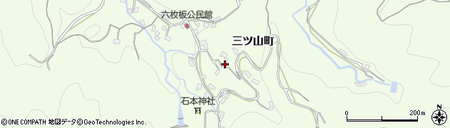 長崎県長崎市三ツ山町1483周辺の地図