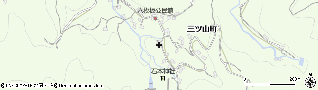 長崎県長崎市三ツ山町1613-2周辺の地図