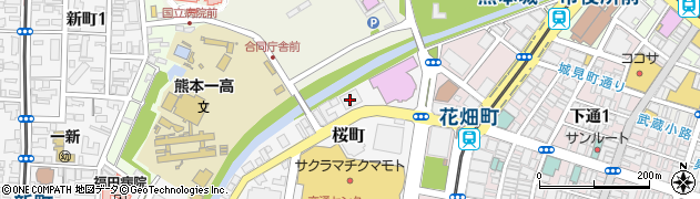株式会社総合プラント　熊本支店周辺の地図