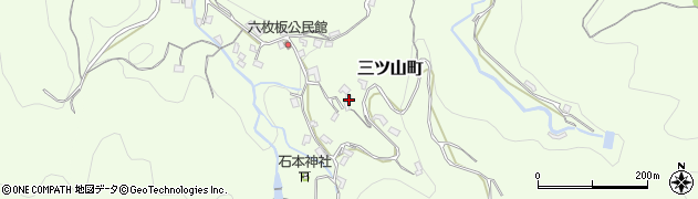 長崎県長崎市三ツ山町1482周辺の地図