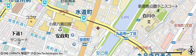 有限会社香川電話センター　水道町本店周辺の地図