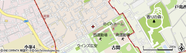 熊本清掃公社協業組合周辺の地図