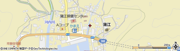 蒲江佐伯タクシー株式会社周辺の地図