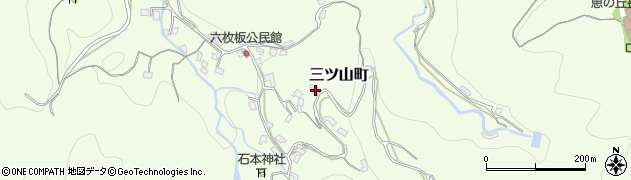 長崎県長崎市三ツ山町1517周辺の地図