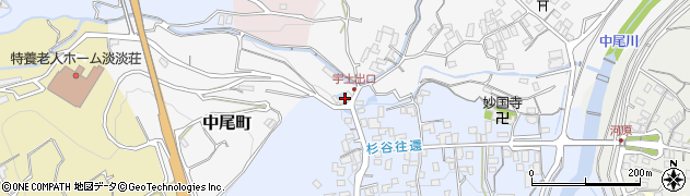 本村商店周辺の地図