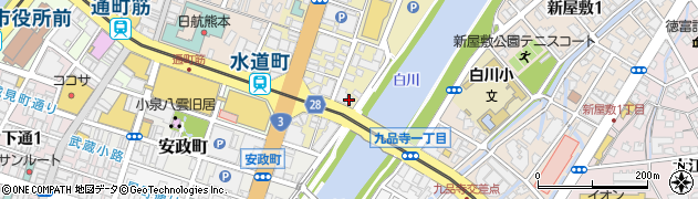 東京会計グループ（税理士法人）熊本支店周辺の地図