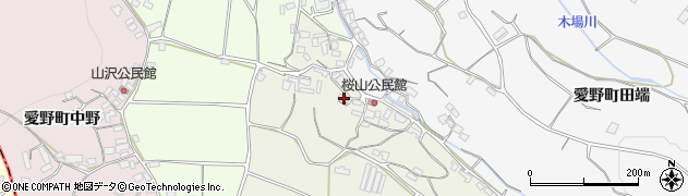 長崎県雲仙市愛野町桜山周辺の地図