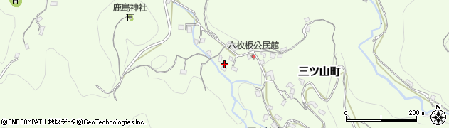 長崎県長崎市三ツ山町1575周辺の地図