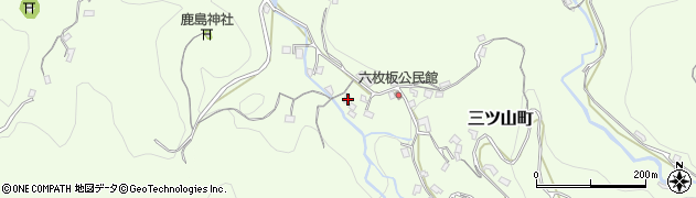 長崎県長崎市三ツ山町1580周辺の地図