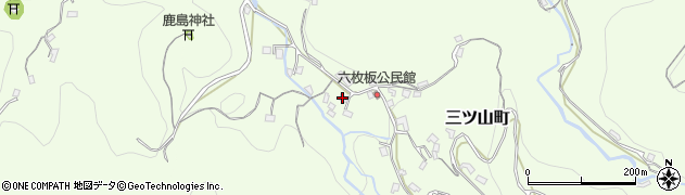 長崎県長崎市三ツ山町1575-6周辺の地図
