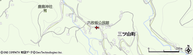 長崎県長崎市三ツ山町1573周辺の地図