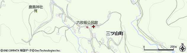 長崎県長崎市三ツ山町1495周辺の地図