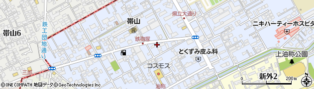 旬彩ごはん月出店周辺の地図