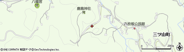 長崎県長崎市三ツ山町1878周辺の地図