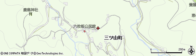 長崎県長崎市三ツ山町1549周辺の地図