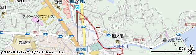 道ノ尾橋周辺の地図