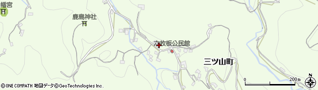 長崎県長崎市三ツ山町1768周辺の地図