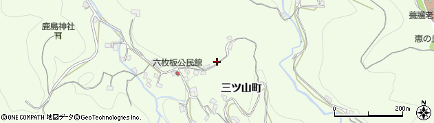 長崎県長崎市三ツ山町1552周辺の地図