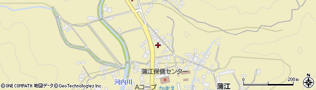 大分銀行蒲江支店 ＡＴＭ周辺の地図