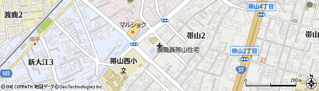 保田窪本町公園周辺の地図