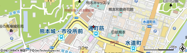 明治安田生命保険相互会社　熊本支社熊本西営業所周辺の地図