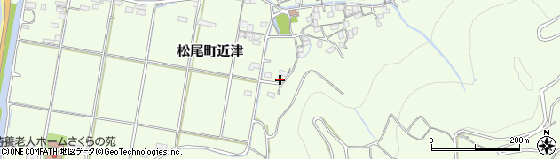 熊本県熊本市西区松尾町近津1110周辺の地図