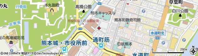 郵政退職者九州連盟周辺の地図