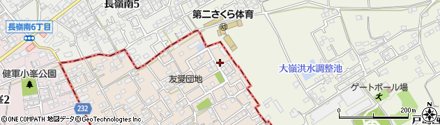 株式会社旭鑑定補償　熊本支店周辺の地図