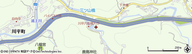 長崎県長崎市三ツ山町1817周辺の地図